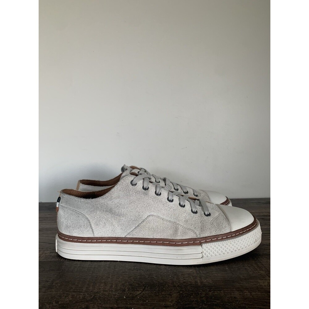 Allen Edmonds "PASADENA" Suede Dress Sneakers Men's Shoes Size 8.5 D Off White - Picture 3 of 11